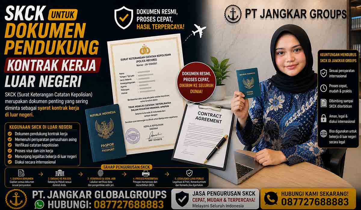 Cara Mengirim Dokumen SKCK kepada Employer di Luar Negeri
