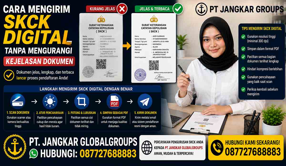 Cara Mengirim SKCK Digital Tanpa Mengurangi Kejelasan