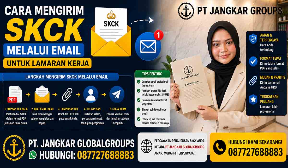 Cara Mengirim SKCK melalui Email untuk Lamaran Kerja