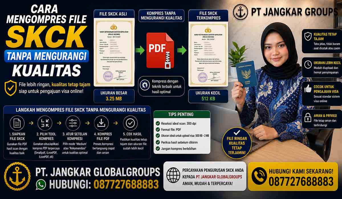 Cara Mengompres File SKCK Tanpa Mengurangi Kualitas