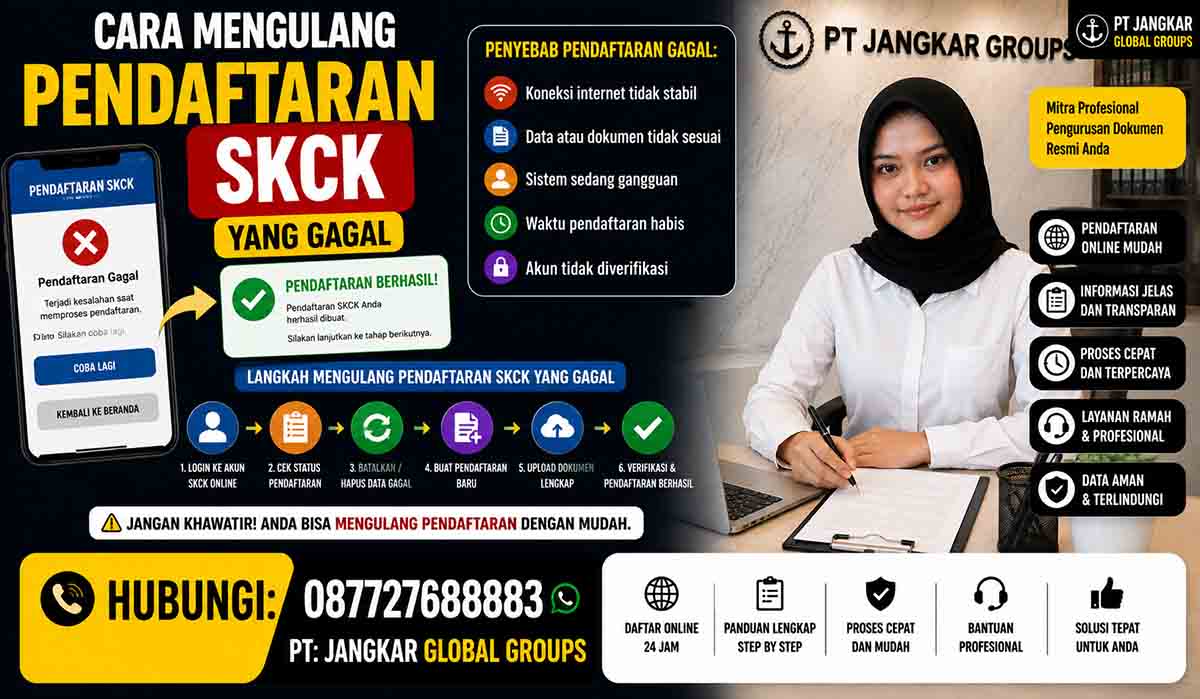Cara Mengulang Pendaftaran SKCK yang Gagal