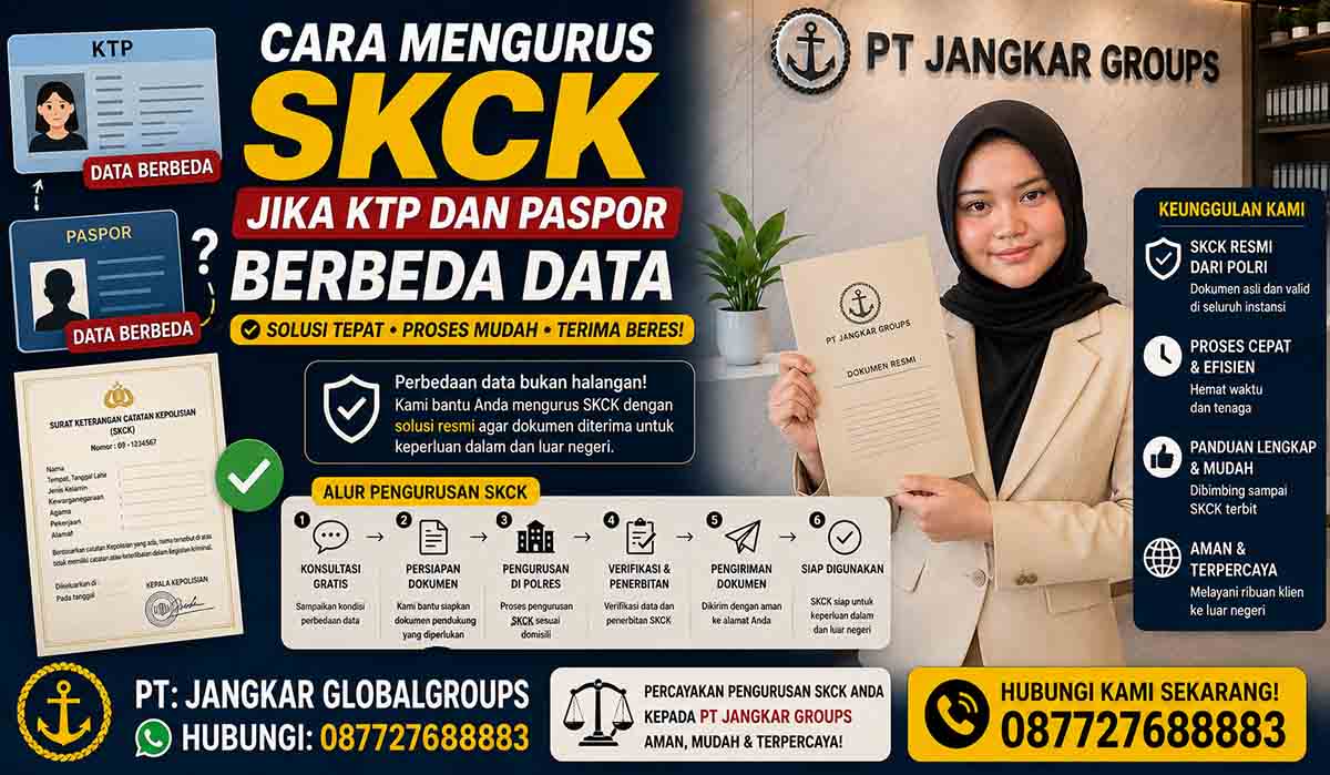 Cara Mengurus SKCK Jika KTP dan Paspor Berbeda Data