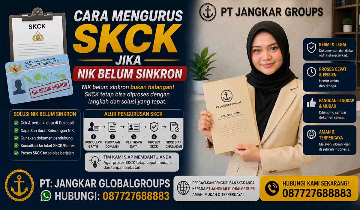 Cara Mengurus SKCK Jika NIK Belum Sinkron