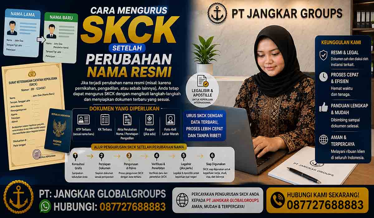 Cara Mengurus SKCK Setelah Perubahan Nama Resmi