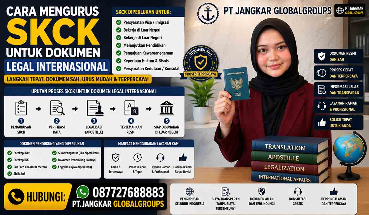 Cara Mengurus SKCK untuk Dokumen Legal Internasional