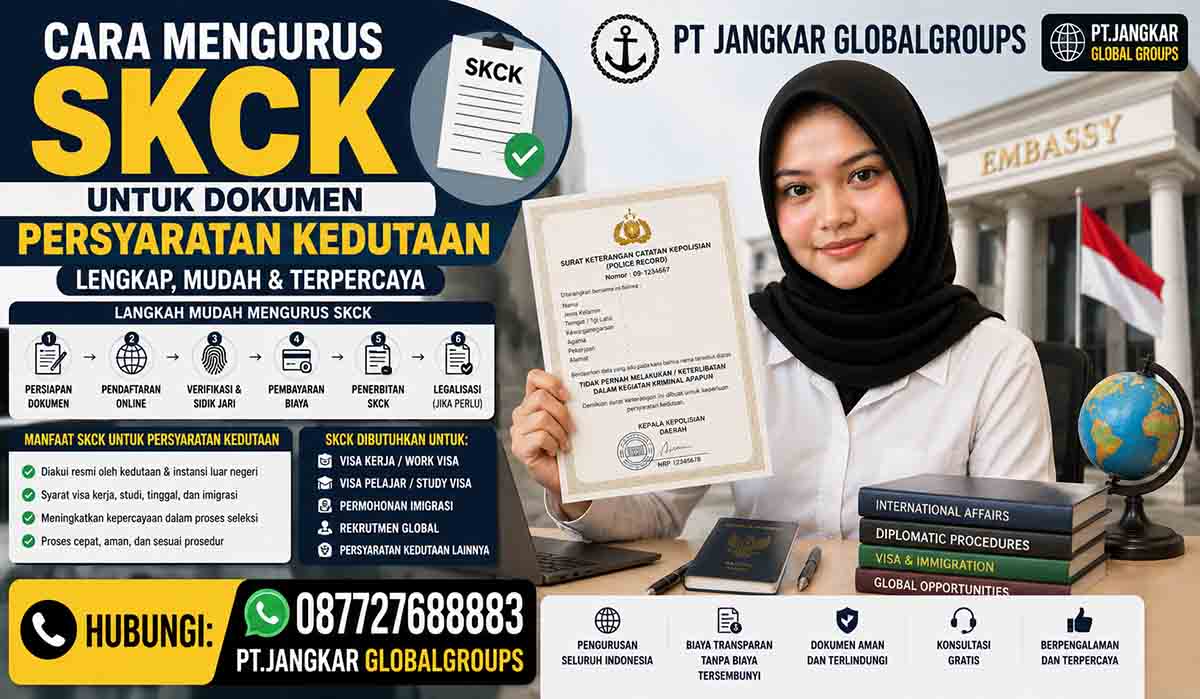 Cara Mengurus SKCK untuk Dokumen Persyaratan Kedutaan