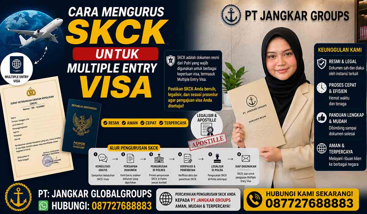 Cara Mengurus SKCK untuk Multiple Entry Visa