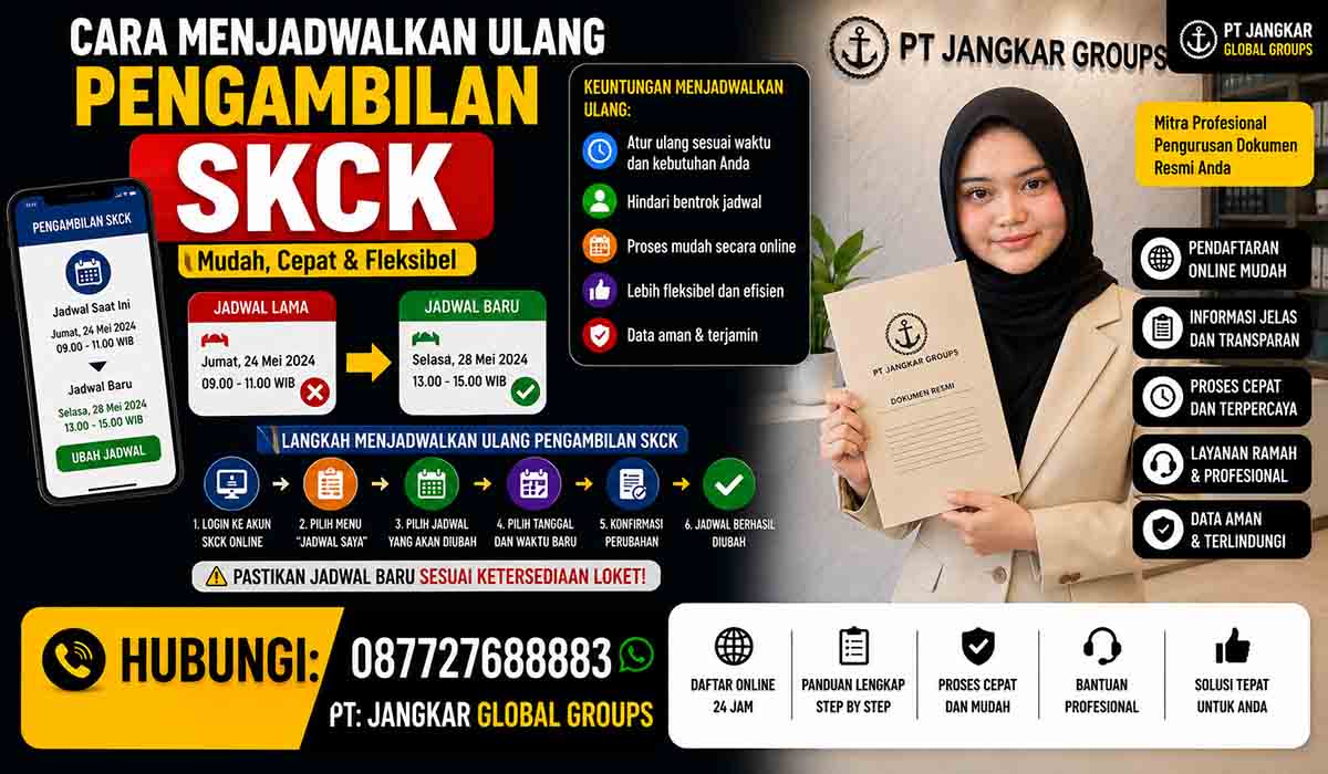 Cara Menjadwalkan Ulang Pengambilan SKCK