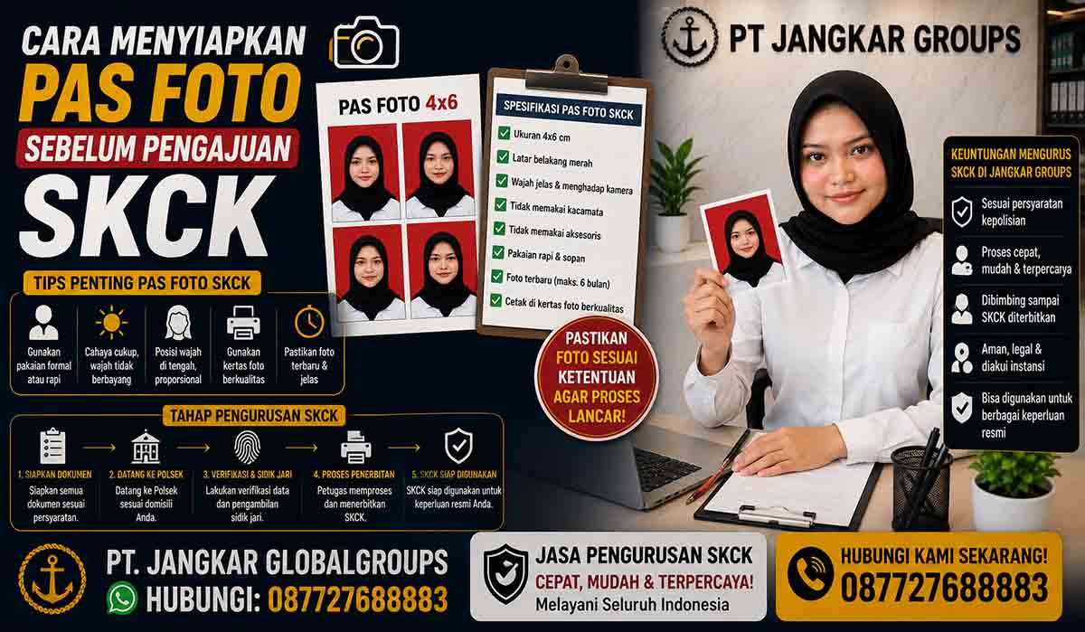 Cara Menyiapkan Pas Foto Sebelum Pengajuan SKCK