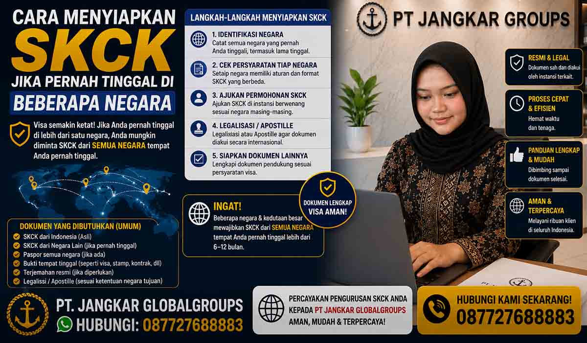 Cara Menyiapkan SKCK Jika Pernah Tinggal di Beberapa Negara