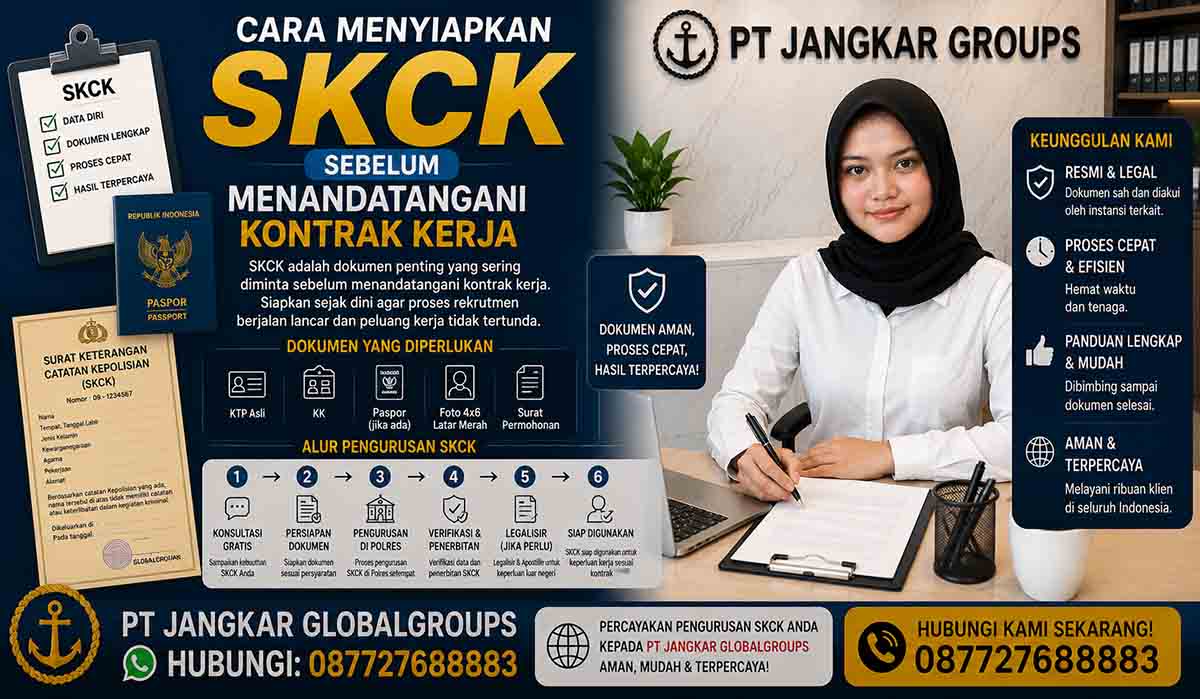 Cara Menyiapkan SKCK Sebelum Menandatangani Kontrak Kerja