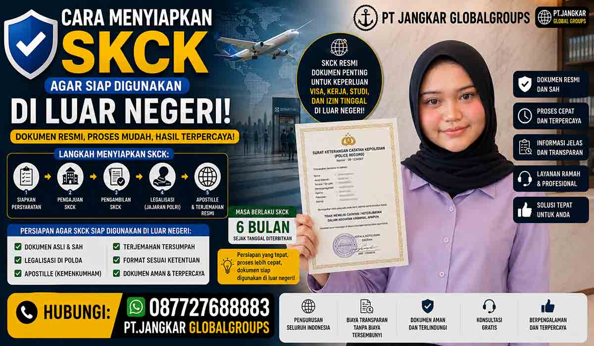 Cara Menyiapkan SKCK agar Siap Digunakan di Luar Negeri