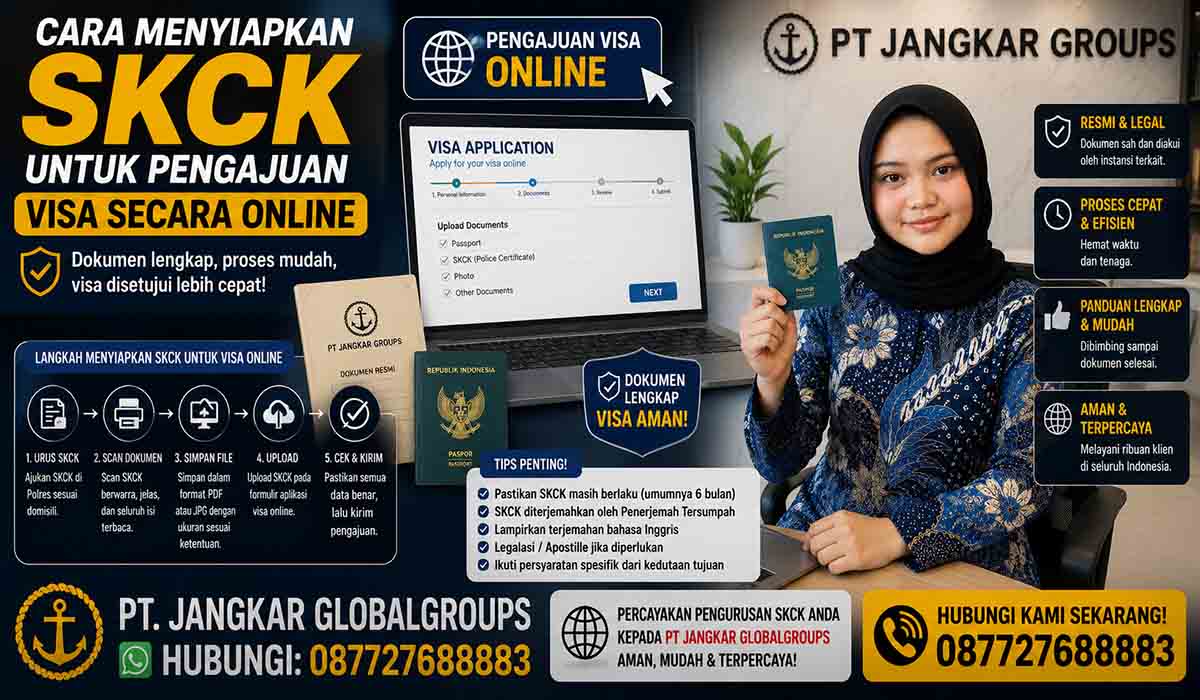 Cara Menyiapkan SKCK untuk Pengajuan Visa Secara Online