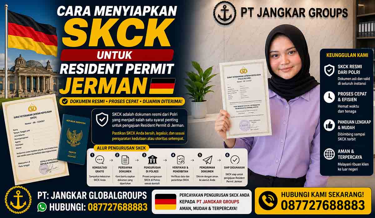 Cara Menyiapkan SKCK untuk Resident Permit Jerman