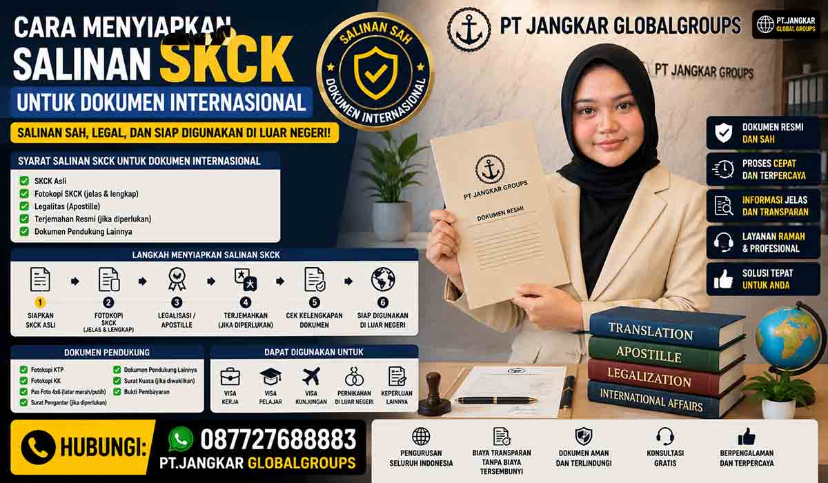 Cara Menyiapkan Salinan SKCK untuk Dokumen Internasional