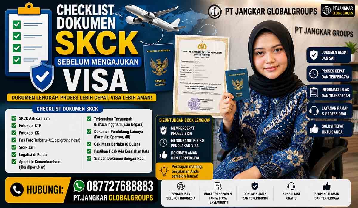 Checklist Dokumen SKCK Sebelum Mengajukan Visa