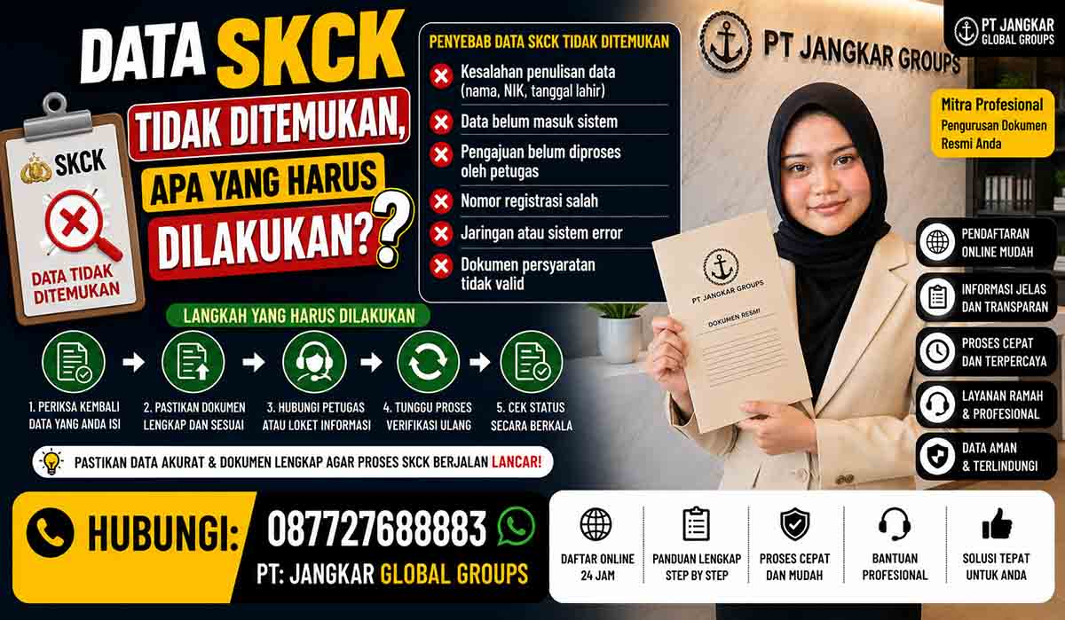 Data SKCK Tidak Ditemukan, Apa yang Harus Dilakukan?
