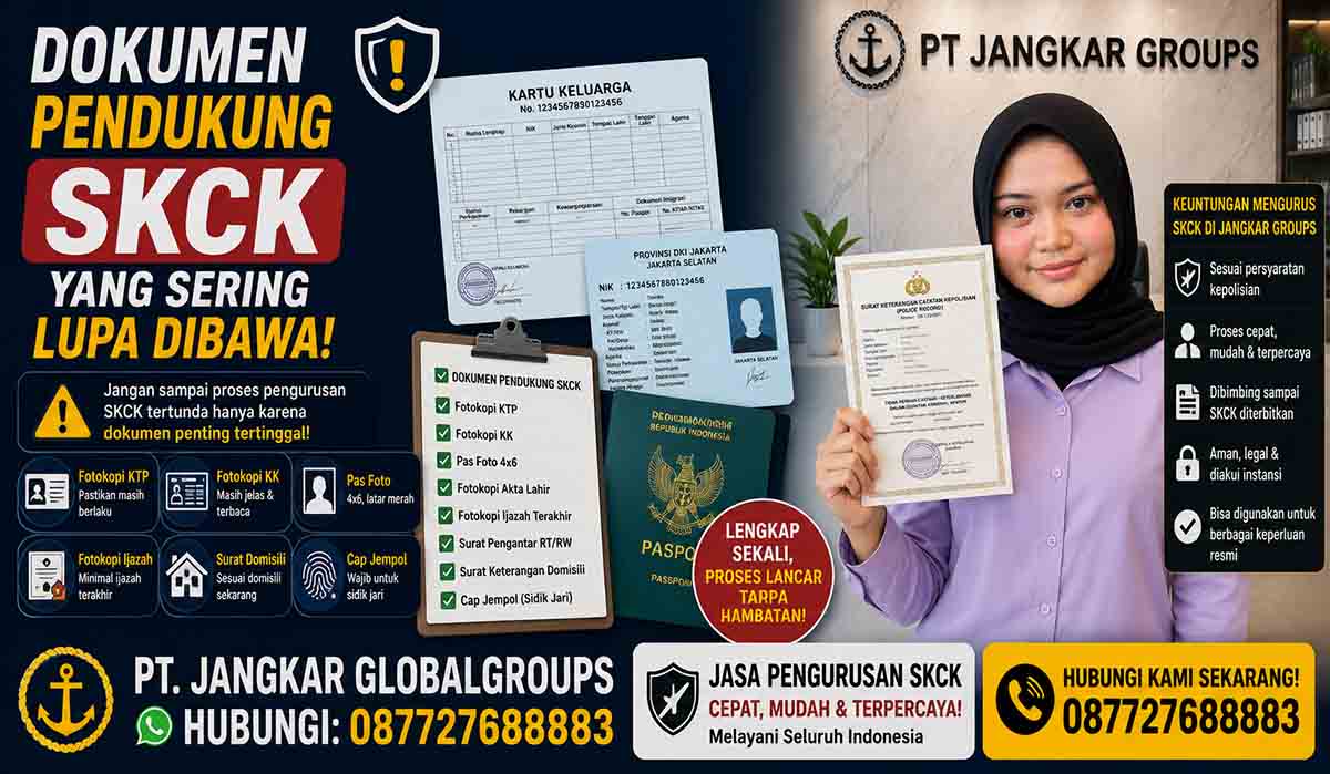 Dokumen Pendukung SKCK yang Sering Lupa Dibawa