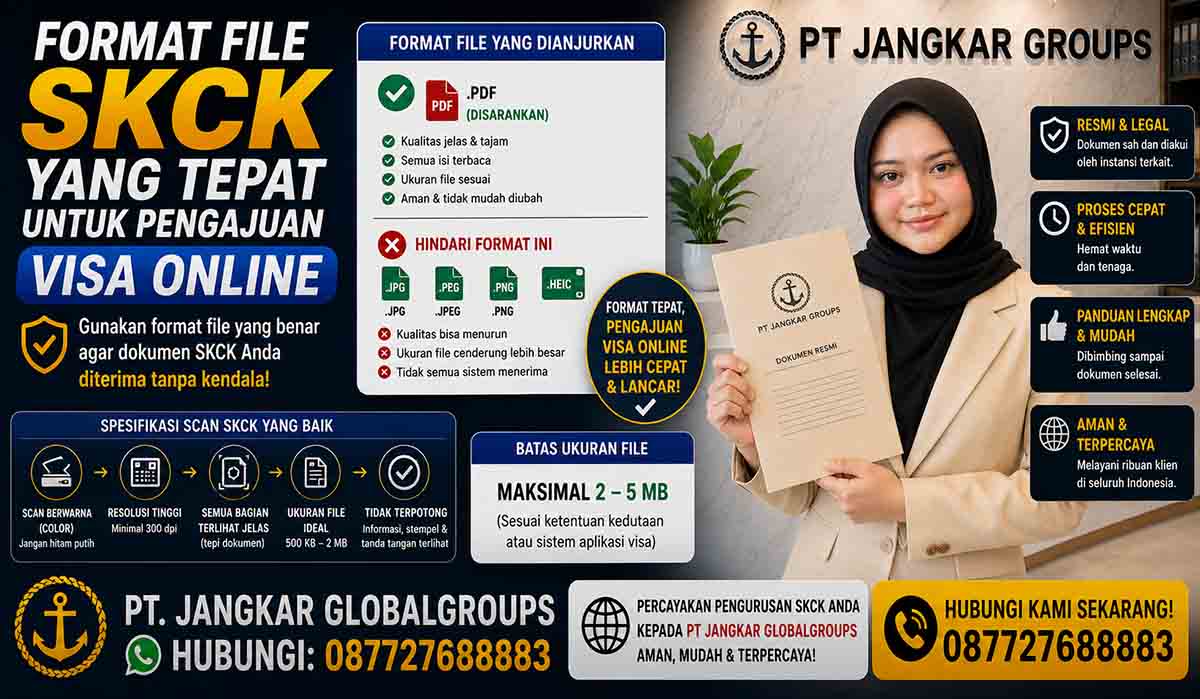Format File SKCK yang Tepat untuk Pengajuan Visa Online