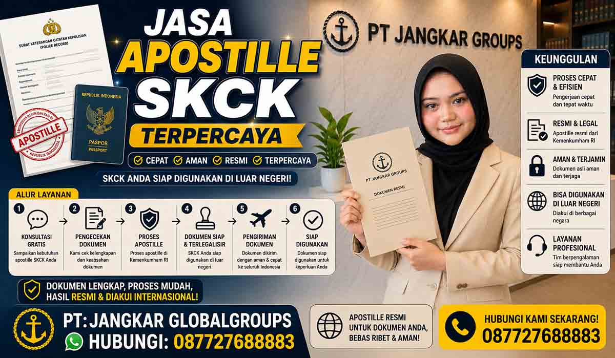 Jasa Apostille SKCK Terpercaya