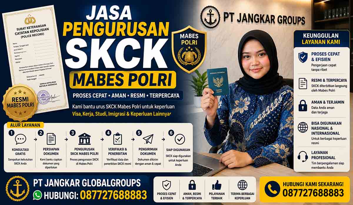 Jasa Pengurusan SKCK Mabes Polri