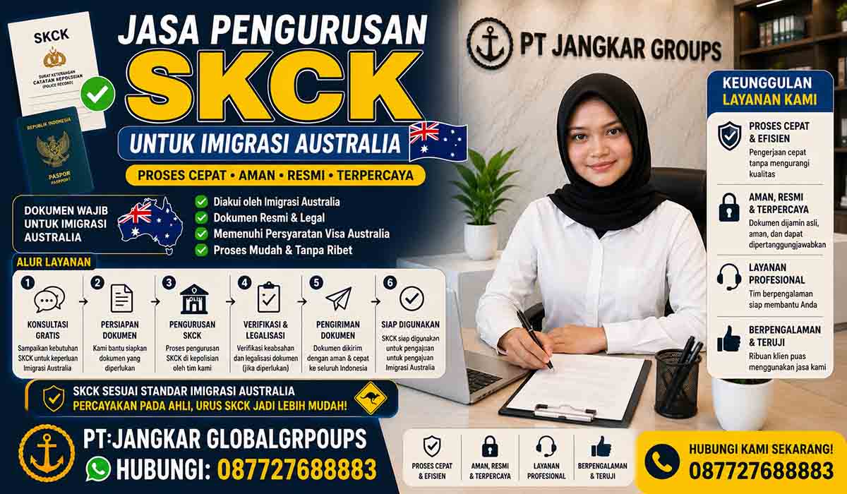 Jasa Pengurusan SKCK untuk Imigrasi Australia