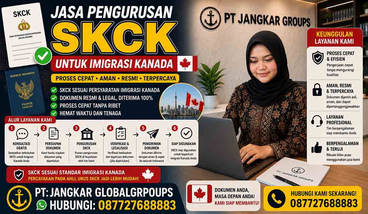 Jasa Pengurusan SKCK untuk Imigrasi Kanada
