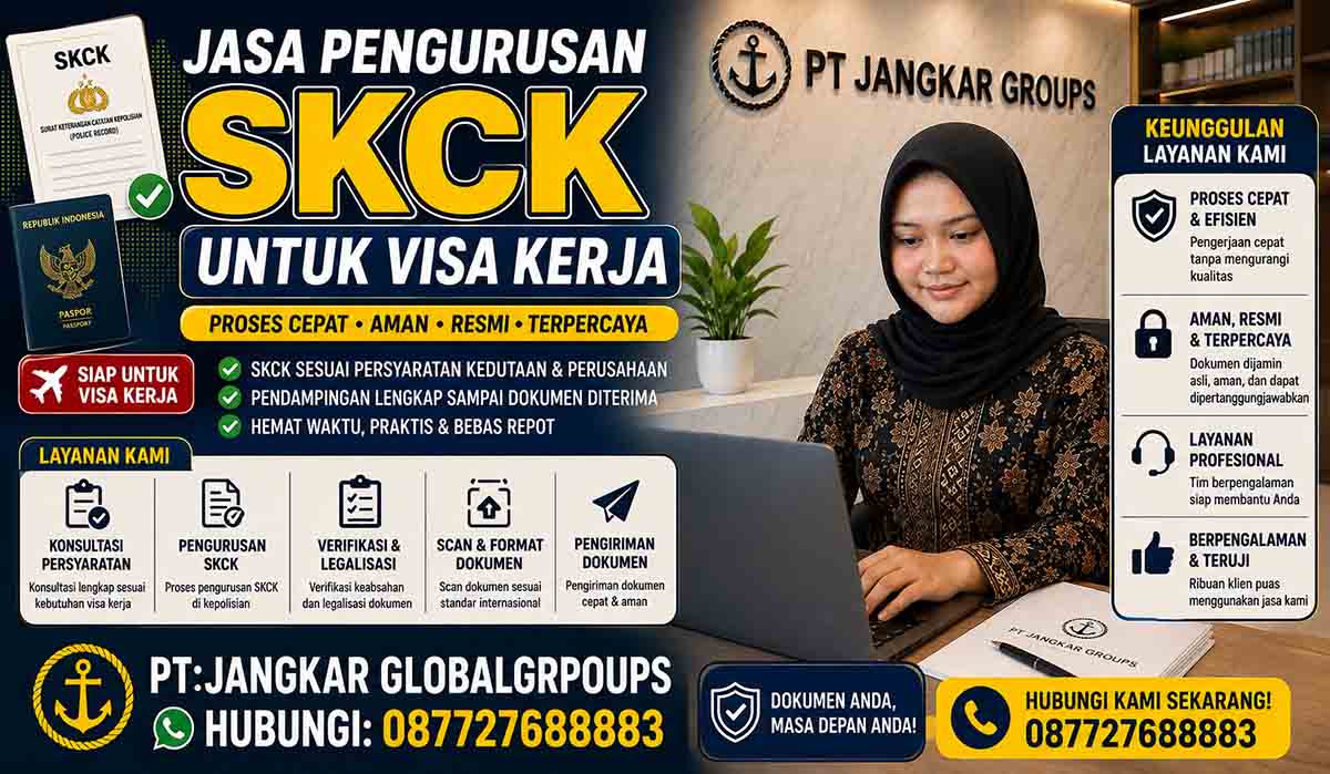 Jasa Pengurusan SKCK untuk Visa Kerja