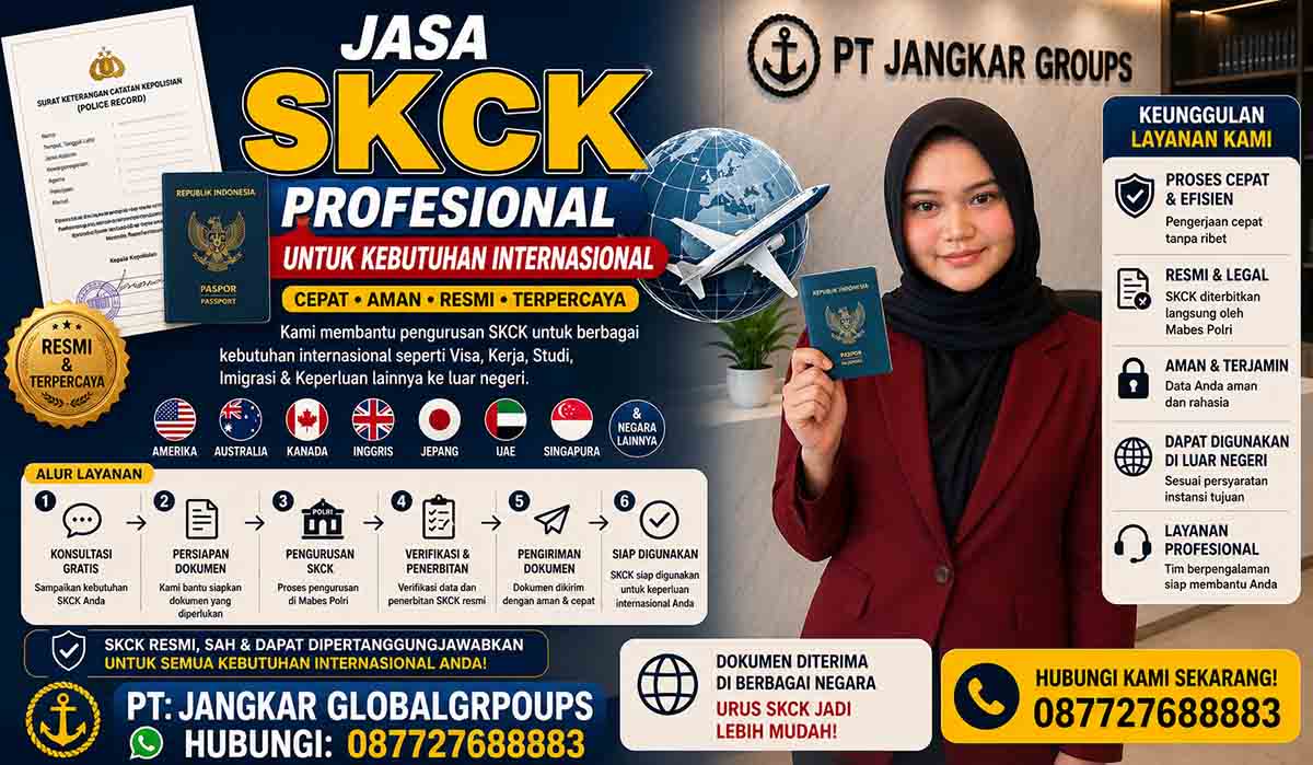 Jasa SKCK Profesional untuk Kebutuhan Internasional