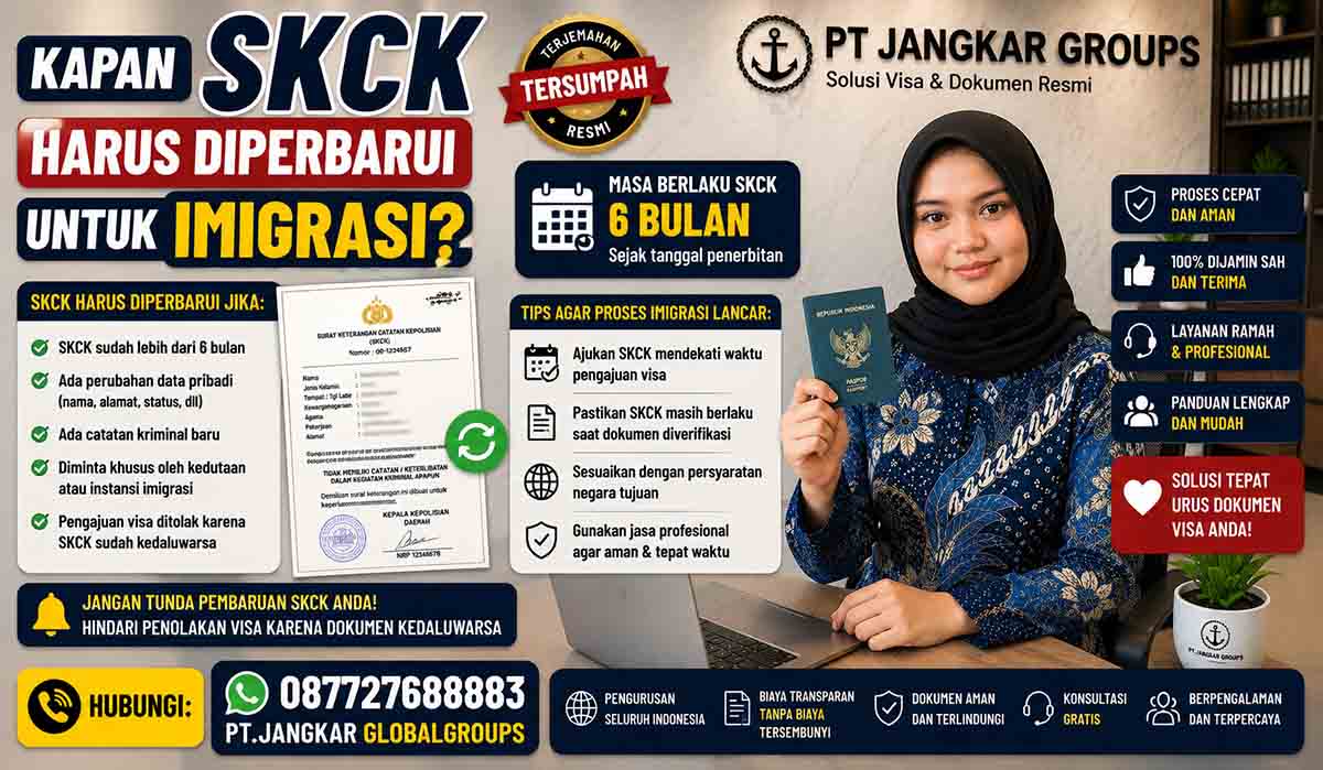 Kapan SKCK Harus Diperbarui untuk Imigrasi?