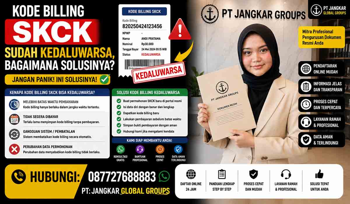 Kode Billing SKCK Sudah Kedaluwarsa, Bagaimana Solusinya?