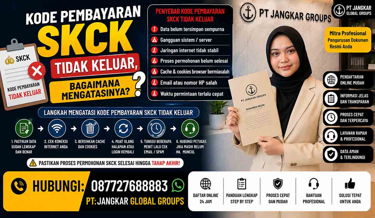 Kode Pembayaran SKCK Tidak Keluar Bagaimana Mengatasinya