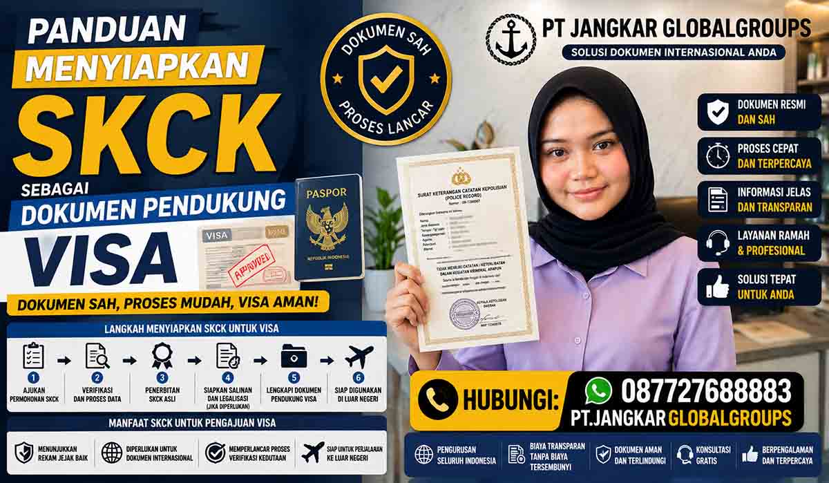 Panduan Menyiapkan SKCK sebagai Dokumen Pendukung Visa