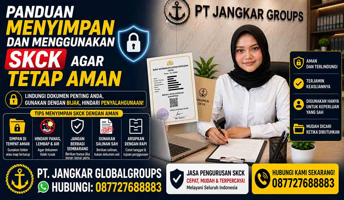 Panduan Menyimpan dan Menggunakan SKCK agar Tetap Aman