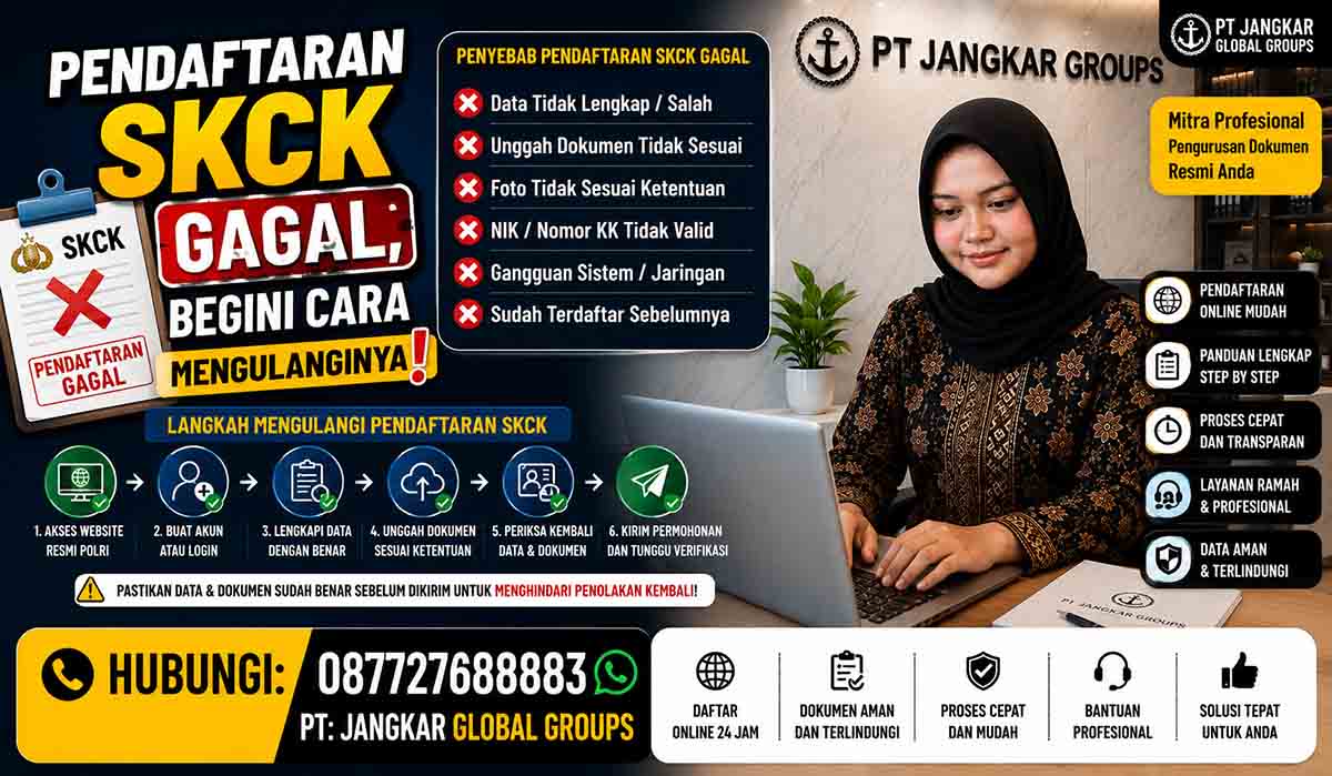 Pendaftaran SKCK Gagal, Begini Cara Mengulanginya