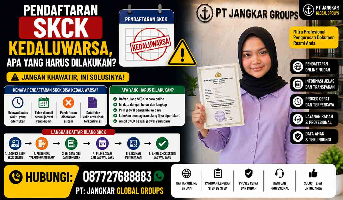 Pendaftaran SKCK Kedaluwarsa, Apa yang Harus Dilakukan?