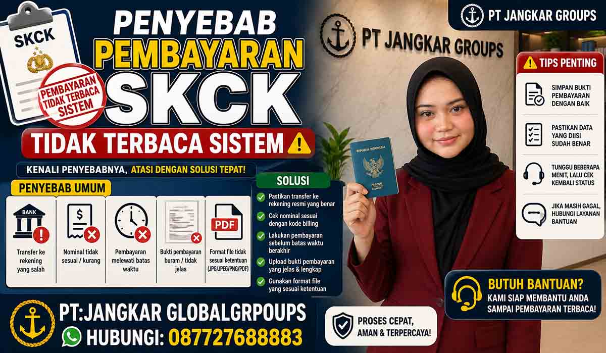 Penyebab Pembayaran SKCK Tidak Terbaca Sistem