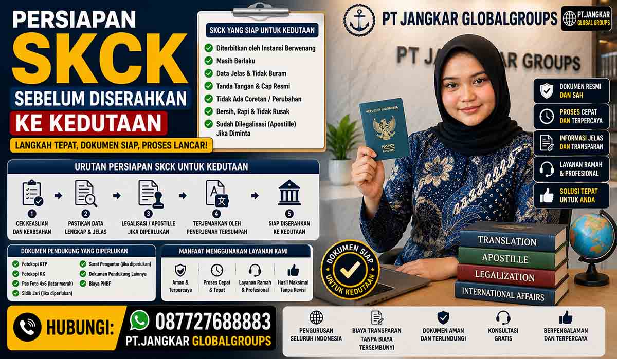 Persiapan SKCK Sebelum Diserahkan ke Kedutaan