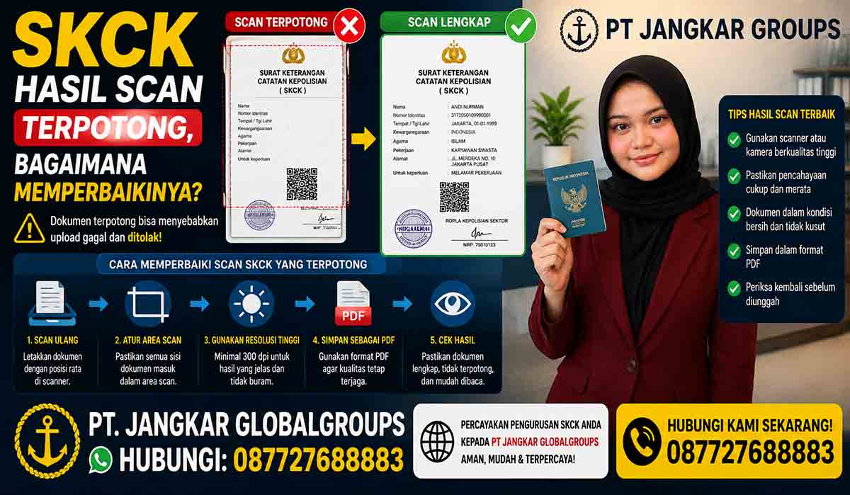 SKCK Hasil Scan Terpotong, Bagaimana Memperbaikinya?