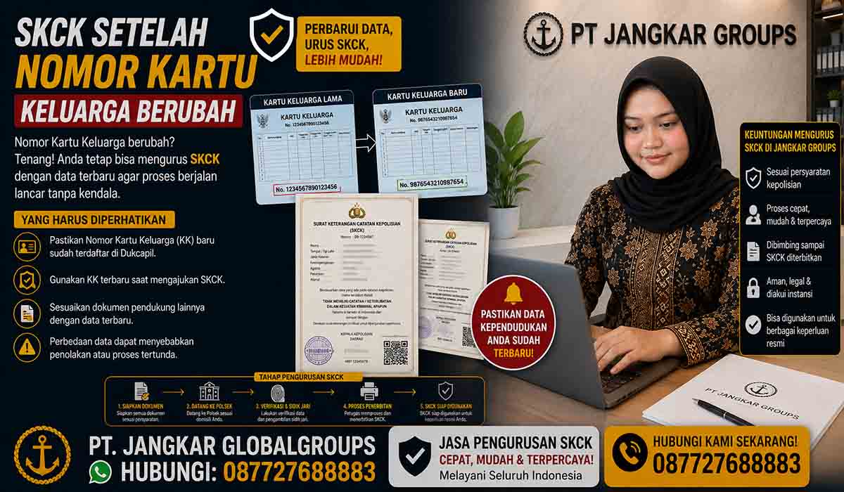 SKCK Setelah Nomor Kartu Keluarga Berubah