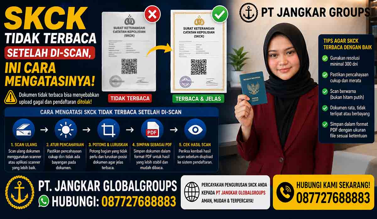 SKCK Tidak Terbaca Setelah Di-Scan, Ini Cara Mengatasinya