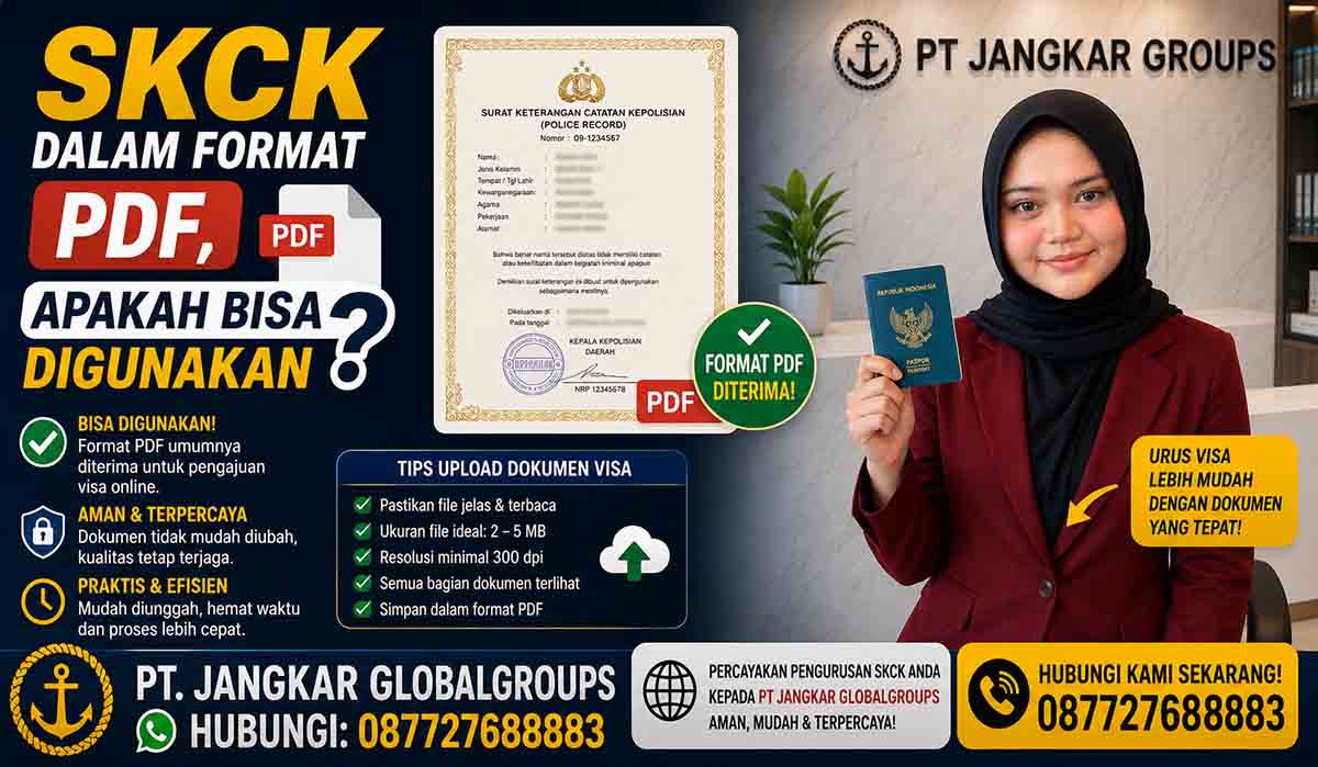 SKCK dalam Format PDF, Apakah Bisa Digunakan?