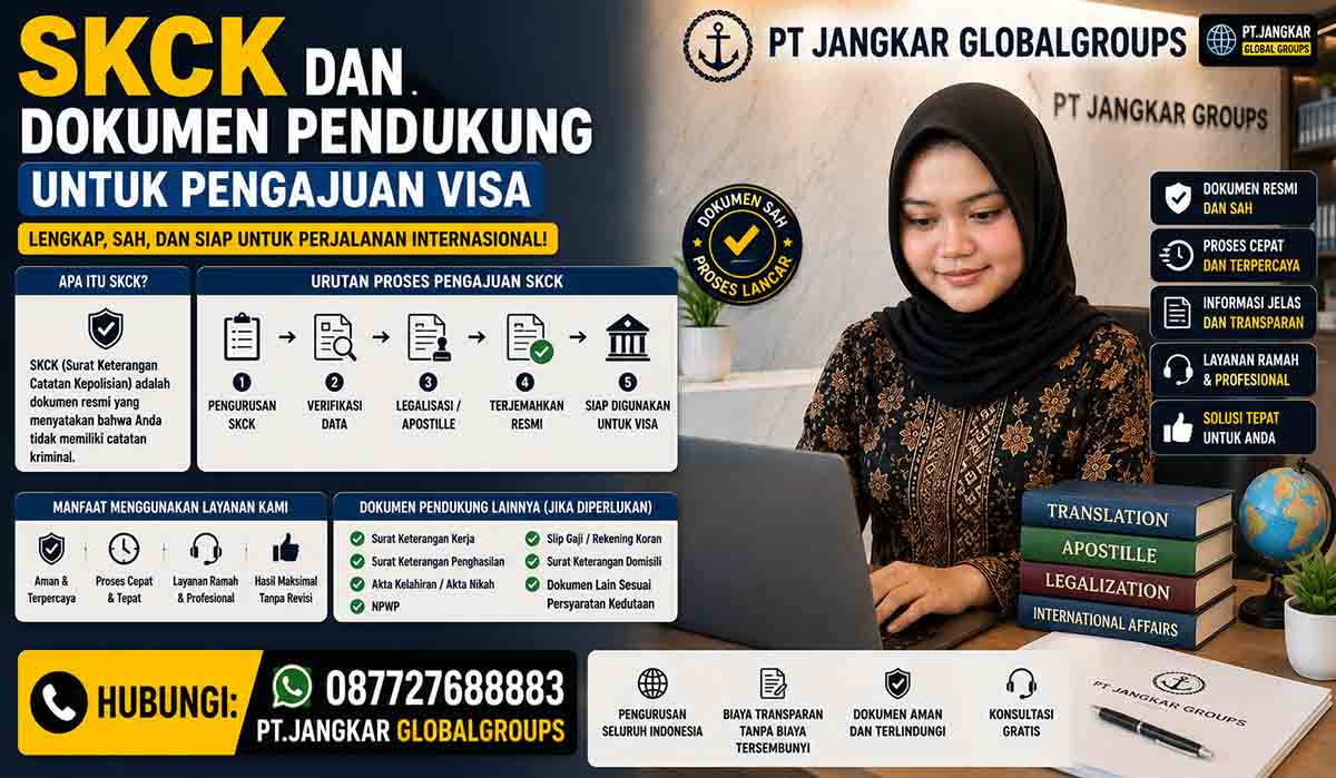 SKCK dan Dokumen Pendukung untuk Pengajuan Visa