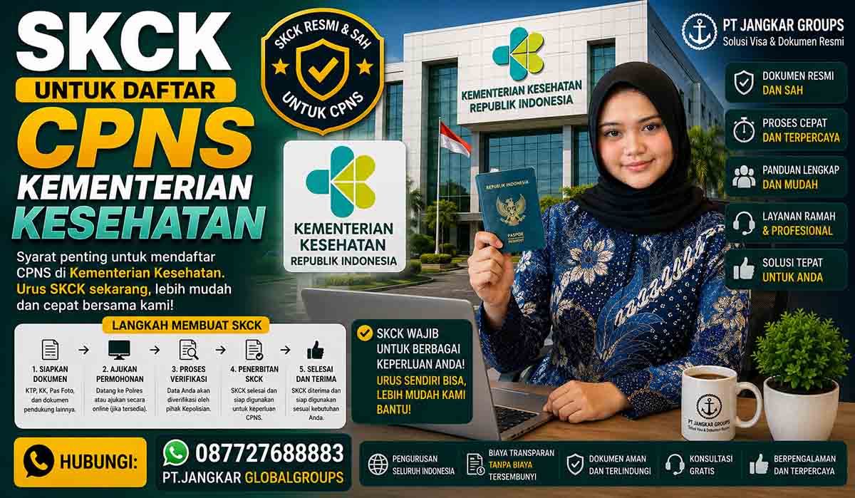 SKCK untuk Daftar CPNS Kementerian Kesehatan
