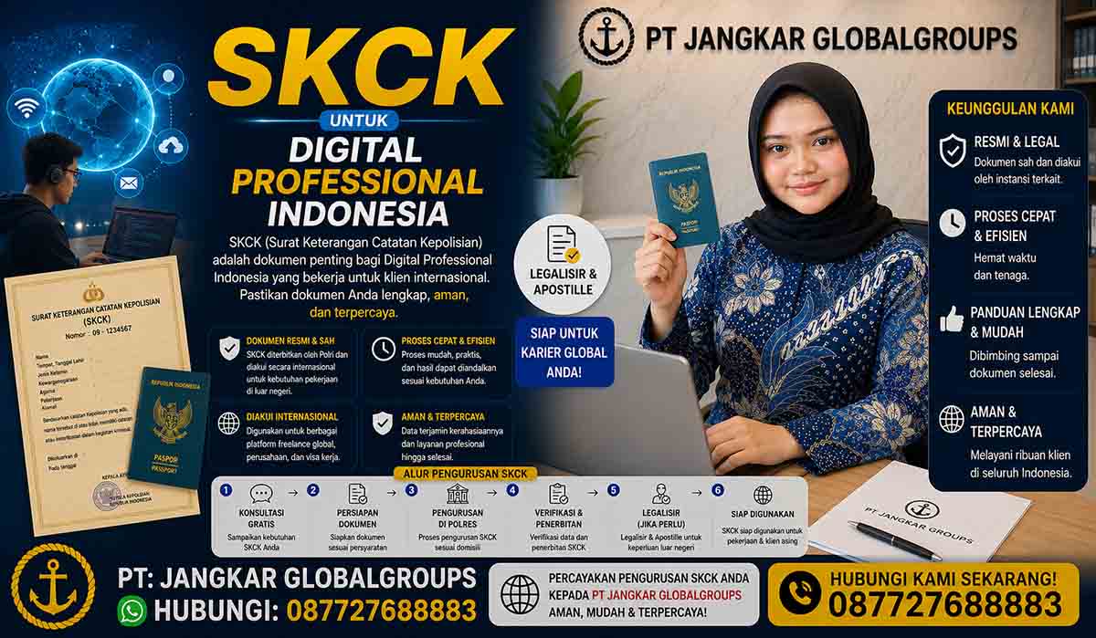 SKCK untuk Digital Professional Indonesia