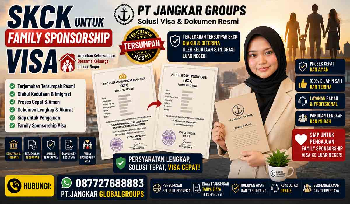 SKCK untuk Family Sponsorship Visa