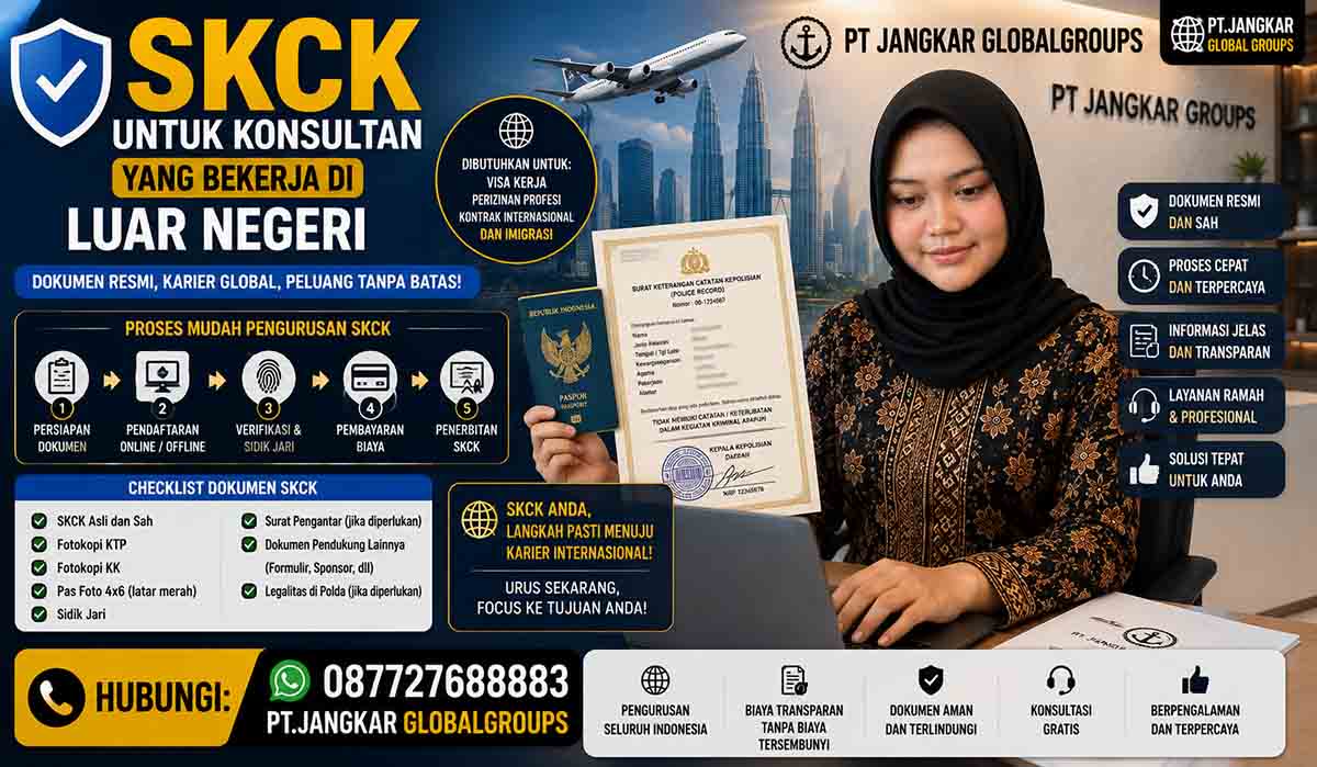 SKCK untuk Konsultan yang Bekerja di Luar Negeri