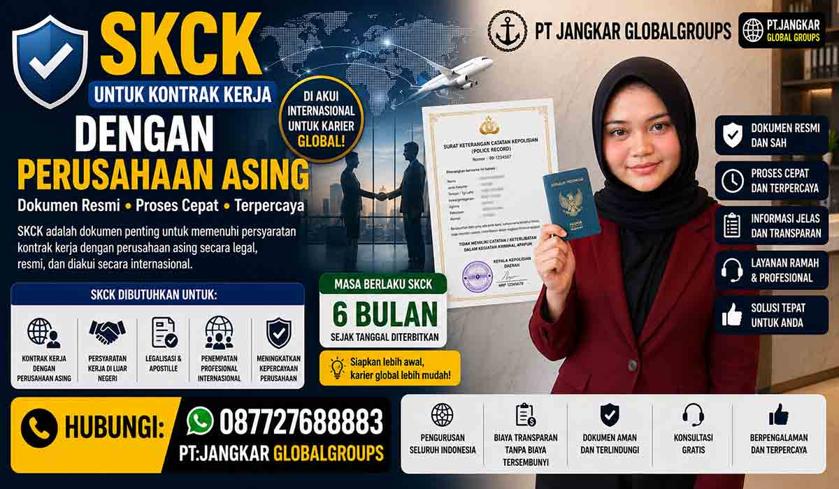 SKCK untuk Kontrak Kerja dengan Perusahaan Asing