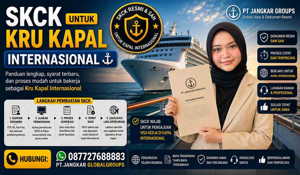 SKCK untuk Kru Kapal Internasional