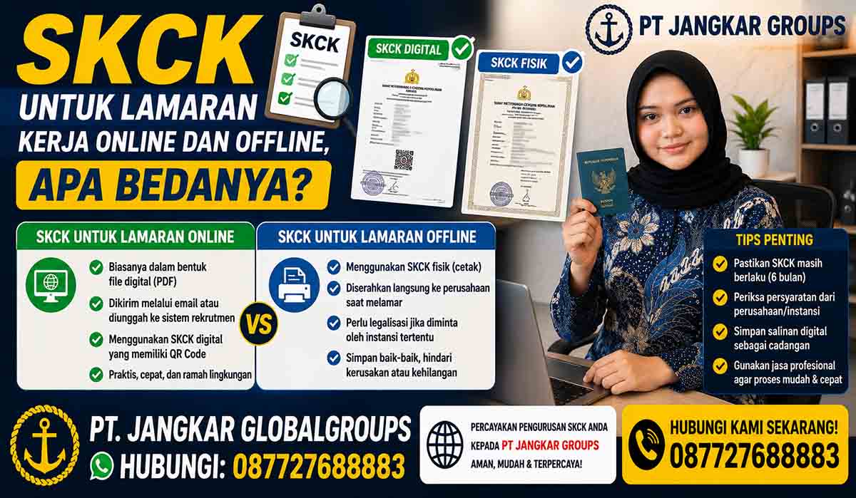 SKCK untuk Lamaran Kerja Online dan Offline, Apa Bedanya?